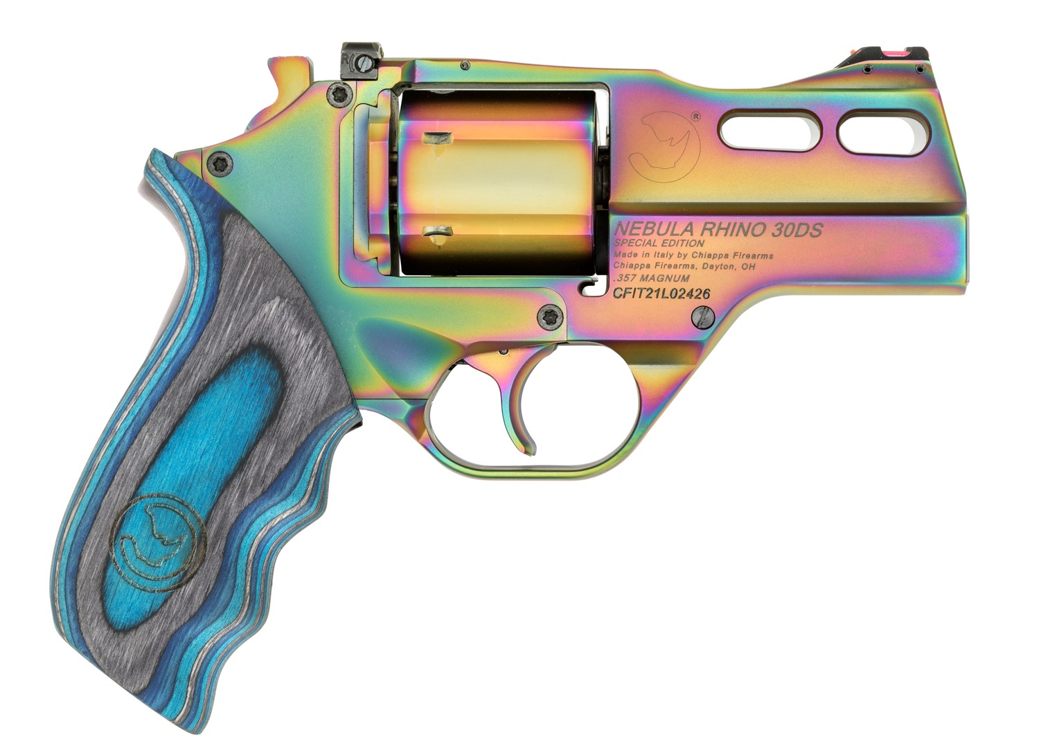 CHIAPPA FIREARMS RHINO 30DS 357MAG NEBULA 3"