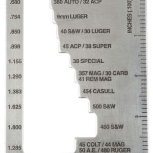 Lyman 7832217 E-Zee Case-Length Gauge Pistol, Revolver