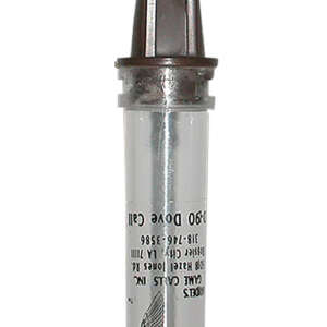 Haydel's Game Calls D90 Dove  Open Call Mourning Doves Sounds Attracts Doves Clear Acrylic