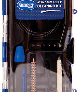 DAC GM7LR GunMaster Cleaning Kit 7mm 280 Cal Rifle Brass Bristles 12 Black/Blue Clamshell Case