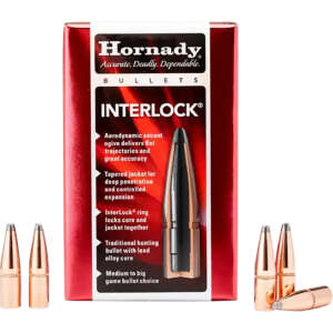 Hornady 2820 InterLock  7mm .284 139 gr Spire Point 100 Per Box/ 25 Case