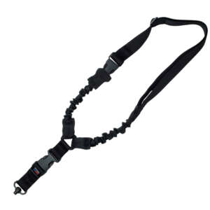 GrovTec US Inc GTSL52 Single Point  Black Elastic Bungee Rifle/Shotgun