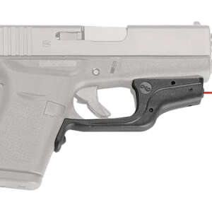 Crimson Trace 0143801 LG-443 Laserguard  Compatible w/Glock 42/43, Red Laser Black Polymer