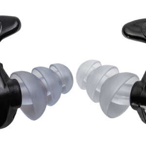 SureFire EP4BKMPR EP4 Sonic Defenders Plus Polymer 24 dB Flanged Black Medium Adult 1 Pair