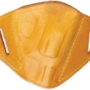 Bulldog MLTS Molded  OWB Tan Leather Belt Slide Fits Bersa Thunder 380 Fits Ruger LCP Fits Sig 230 Right Hand