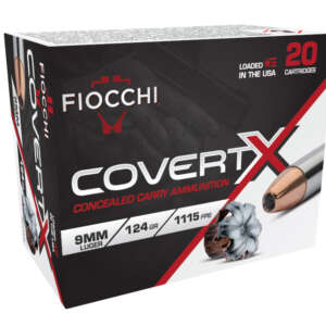 FIO 9MM 124GR COVERTX JHP 20R