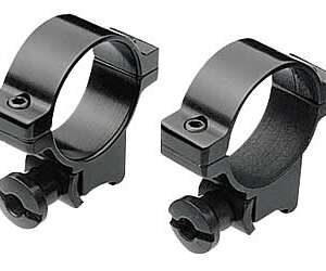 BURRIS MED 1" .22 RINGS BLK
