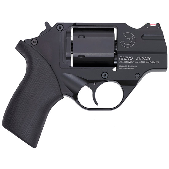 CHIAPPA RHINO 200DS 357MAG 2 BLK W/HOLSTER