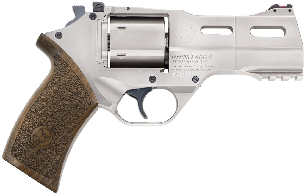 CHIAPPA RHINO 40SAR 357MAG 4 NICKEL WALNUT