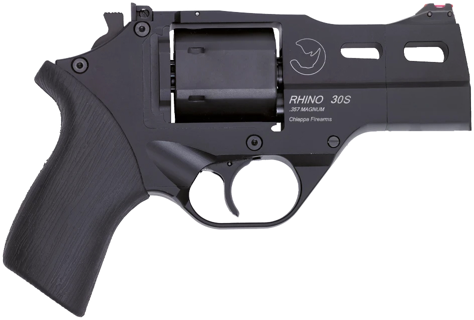CHIAPPA RHINO 30SAR 3 357MAG BLK RUBBER GRIP