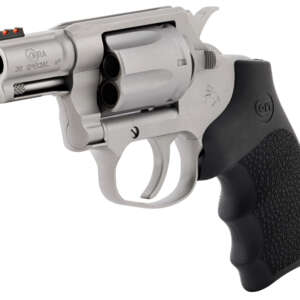 CLT COBRA 38SPL+P 2 SS HOGUE RUBBER GRIP 6RD