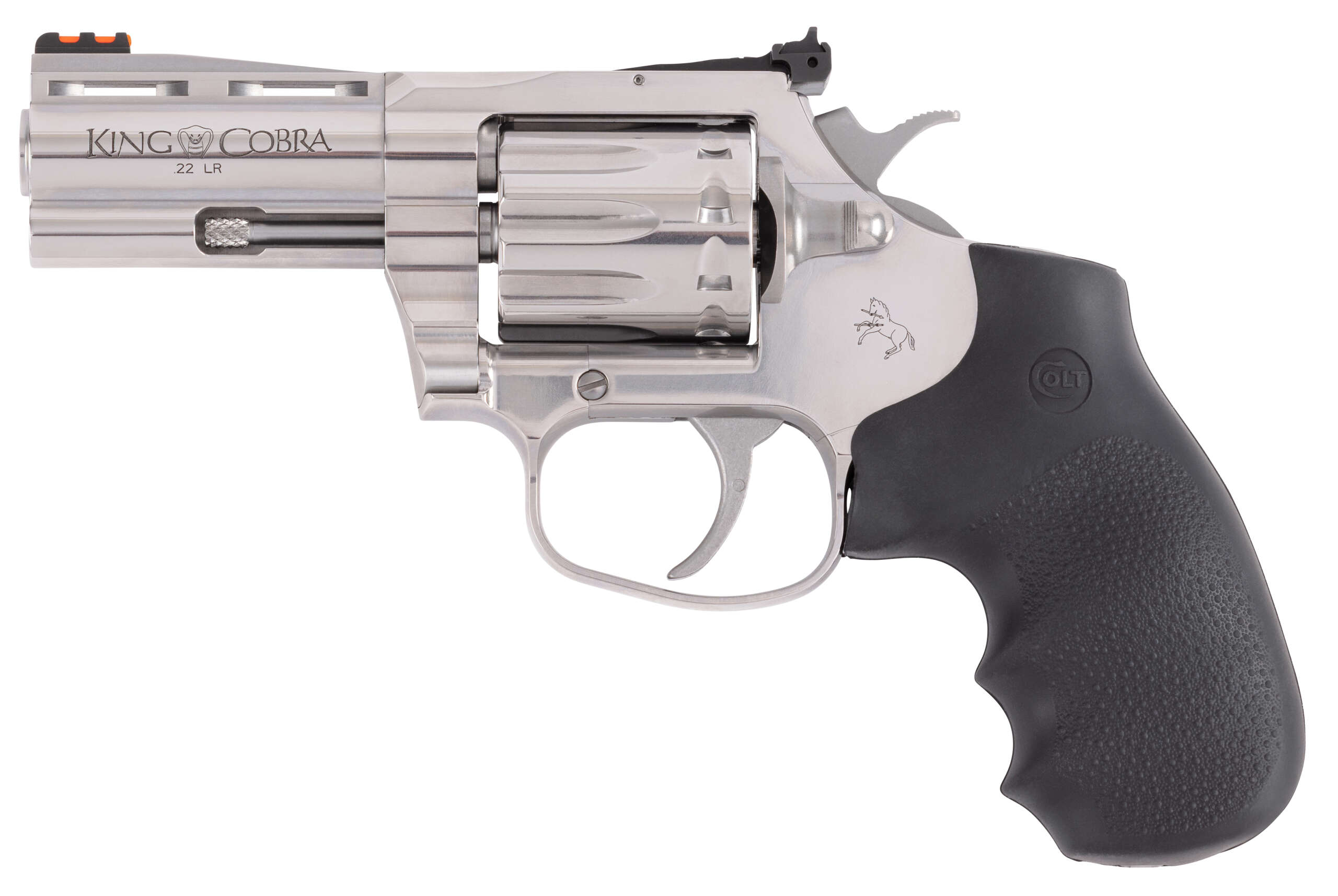 CLT KING COBRA 22LR 3 SS RUBBER GRIP 10RD
