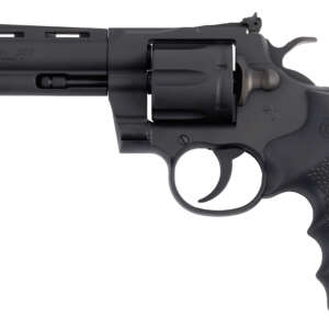 CLT PYTHON 357MAG 5 MATTE BLUE RUBBER GRIP