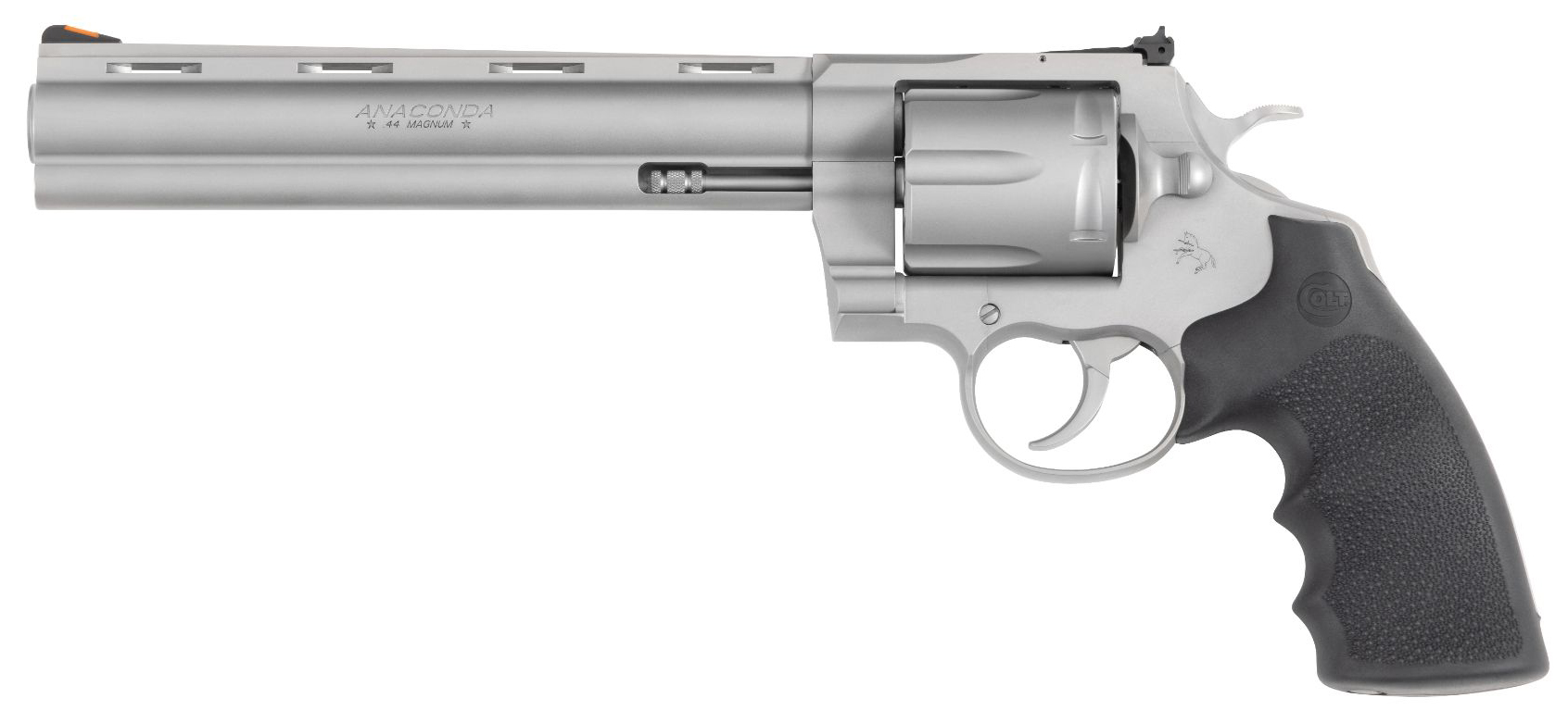 CLT ANACONDA 44MAG 8 MATTE SS HOGUE GRIP