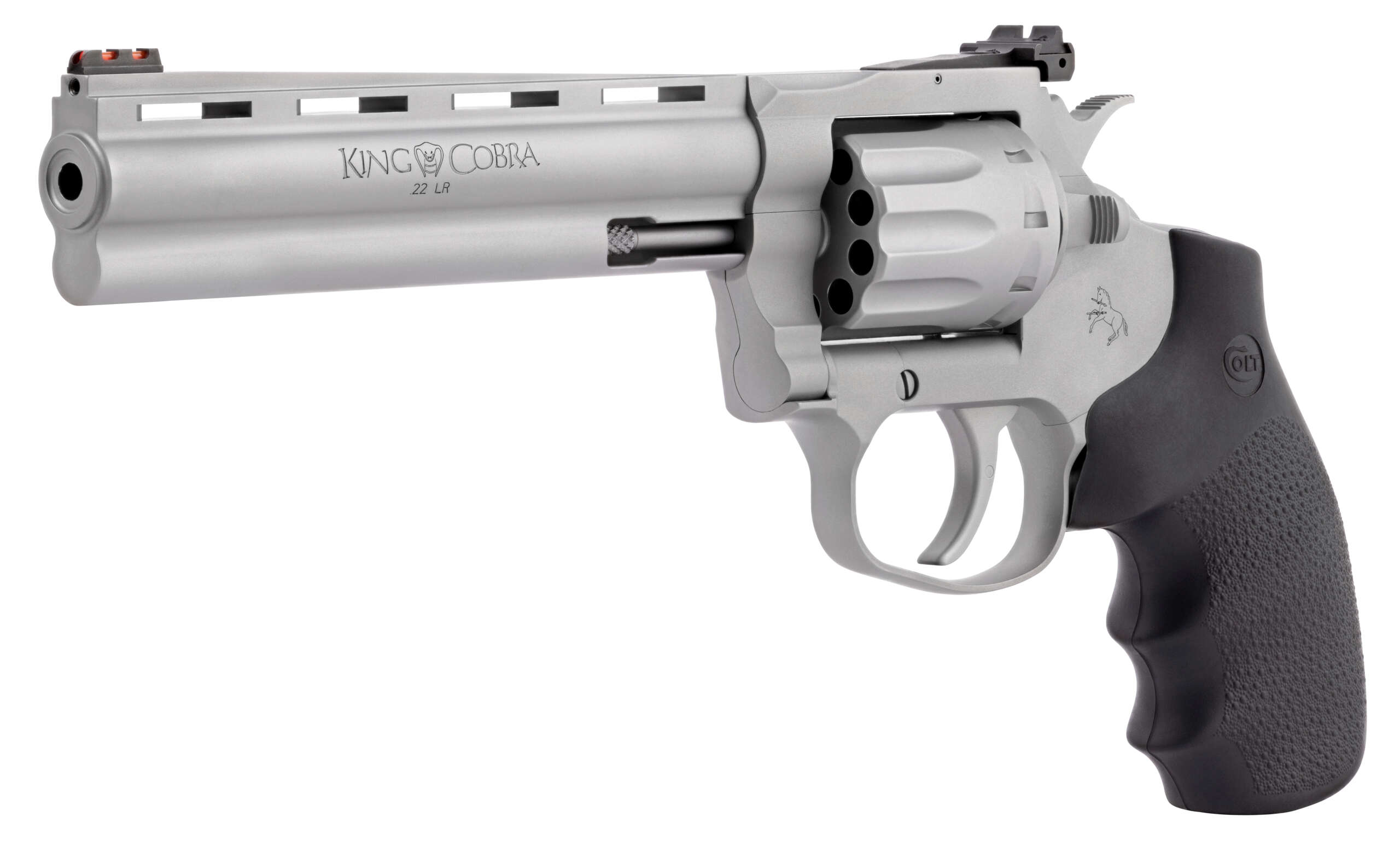 CLT KING COBRA 22LR 6 MATTE SS HOGUE 10RD