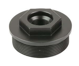 CMMG ZEROED HUB MNT DT 1/2X28 BLK