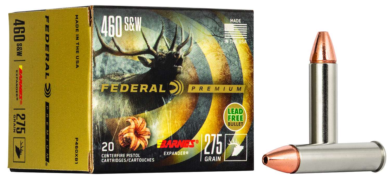 FED PREMIUM 460SW 275GR BARNES X EXPANDER 20/10