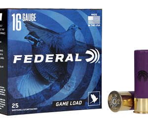 FED GAME LOAD 16GA 2 3/4 #7.5 25/250