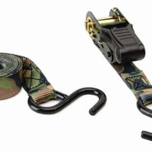 HME CAMO RATCHET TIE DOWN 2 PACK