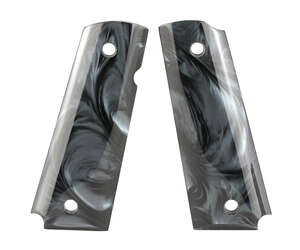 HOGUE GRIP 1911 GOVT PEARL AMBI BLK