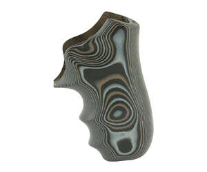 HOGUE GRIP RUGER LCR G10 BLACK/GREY