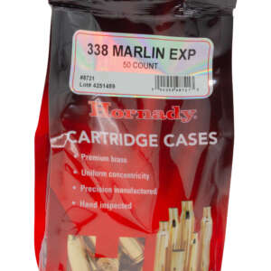 HORN BRASS 338 MARLIN UNPRIMED 50/5