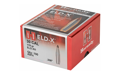 HRNDY ELD-X 30CAL .308 178GR 100CT - Image 3