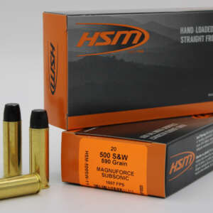 HSM SUBSONIC 500SW HITEK 590GR HCFN 20/20