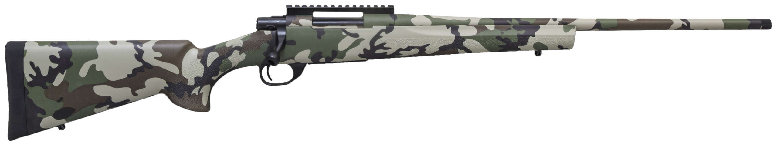 LSI HOWA M1500 308WIN 22 WOODLAND FULL RAIL