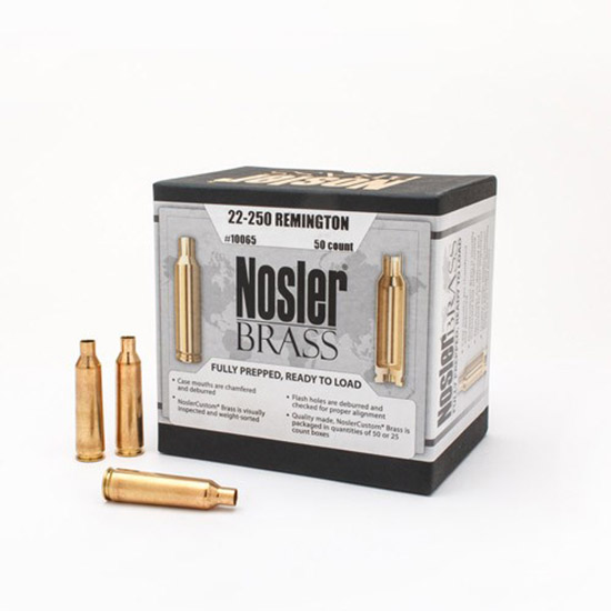 NOS BRASS 22-250 50/2