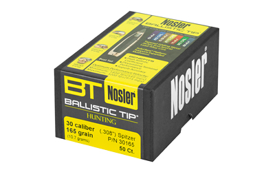 NOSLER 30 CAL 165GR 50CT - Image 3