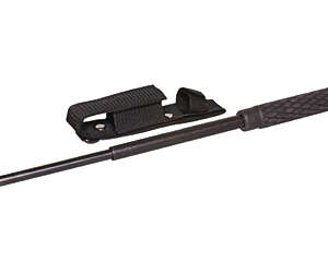 PS EXP BATON 21" RUBBER HANDLE BLK