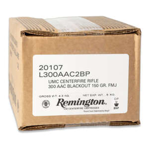 REM LOOSE BULK PACK UMC 300BLK 150GR FMJ 200/1