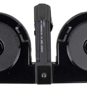 RWB DRUM AR-15 5.56 BLK WITH BLACK COVER 100RD