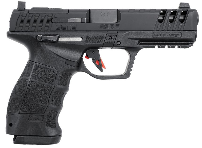 SAR SAR9 GEN3 9MM 4.4 17RD BLACK