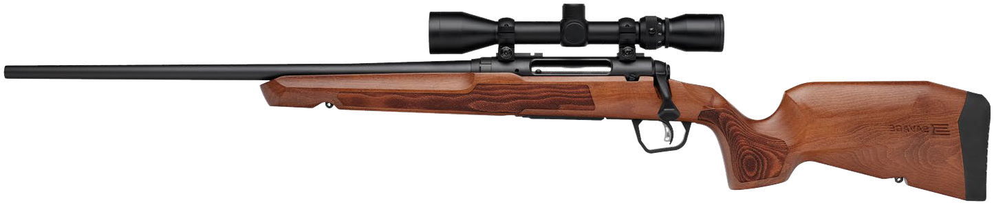 SAV AXIS 2 XP HARDWOOD 243WIN 22 LH