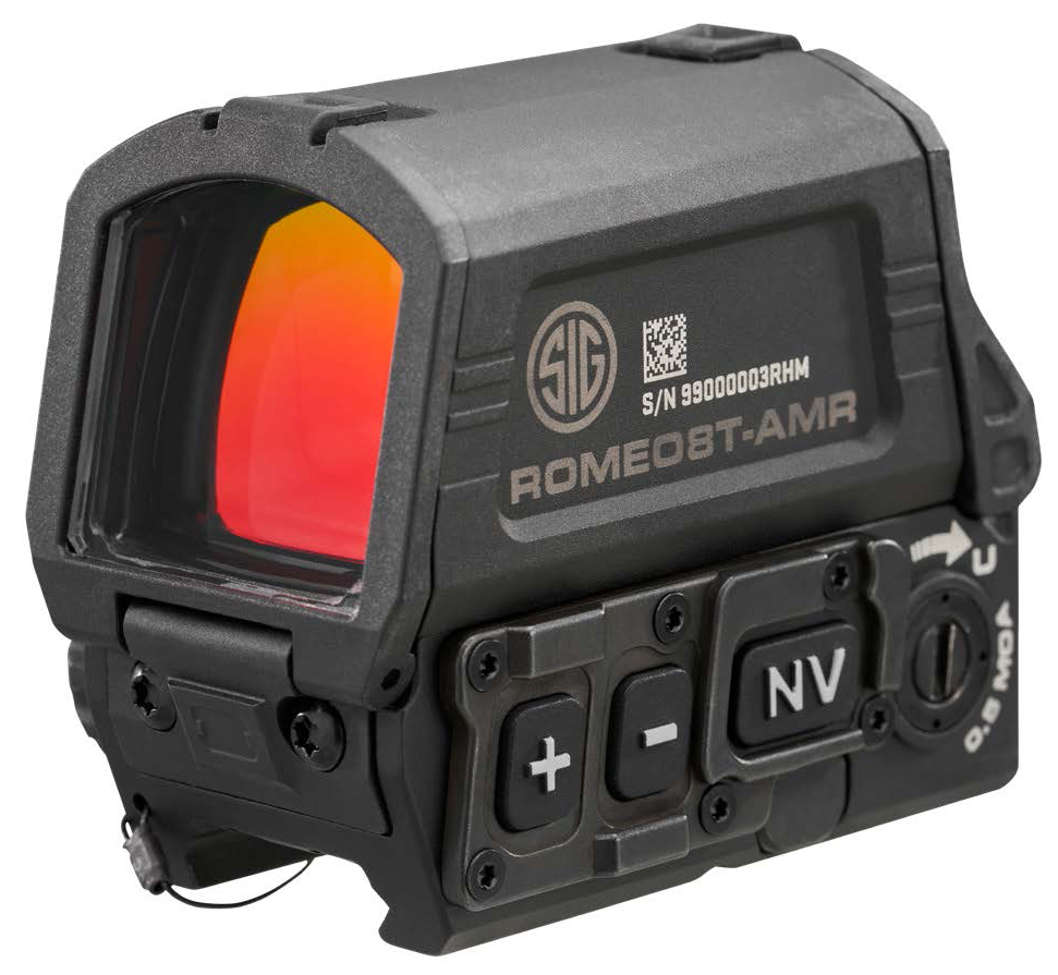 SIG ROMEO8T-AMR RED DOT 1X40MM 0.5MOA M1913 BLK