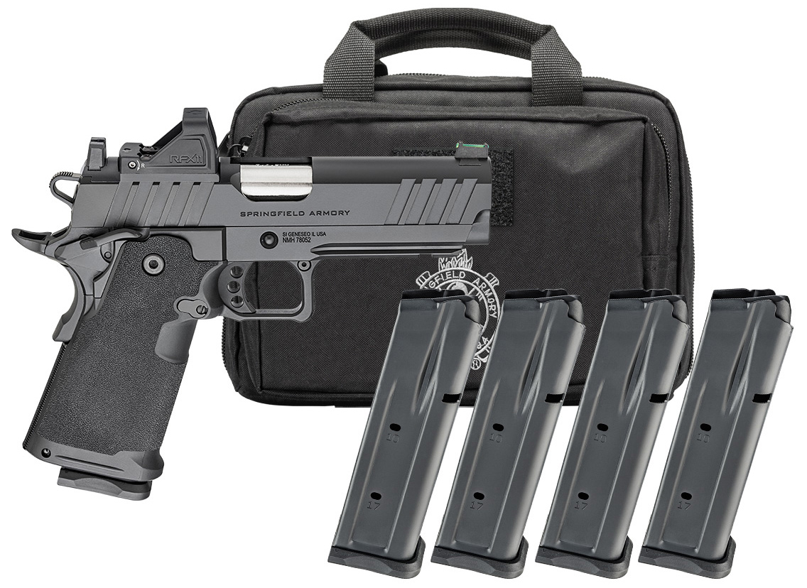 SPR 1911 DS PRODIGY 9MM 4.25 AOS 10RD GEAR PAC