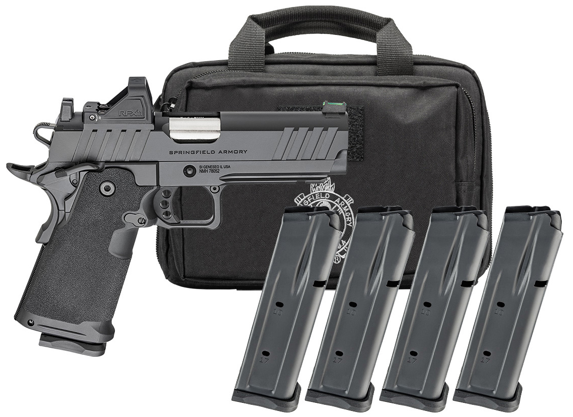 SPR 1911 DS PRODIGY 9MM 4.25 AOS 17/20RD PAC