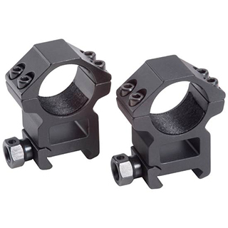 TRAD RINGS 30MM MED TAC BLACK 4 SCREW