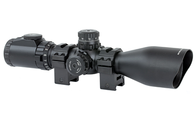 UTG 3-12X44 SWAT CMPCT MDOT W/RINGS - Image 2
