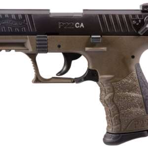 WALTHER ARMS P22 MLTRY 22LR 10+1 3.4" OD CA