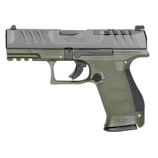 WAL PDP STANDARD COMPACT 9MM 4 ODG FRAME 2 15RD