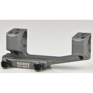 WAR MOUNT 20MOA 1 MSR GRY EXT SKELETONIZED