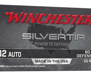 WIN SILVERTIP 32AUTO 60GR JHP 50/500