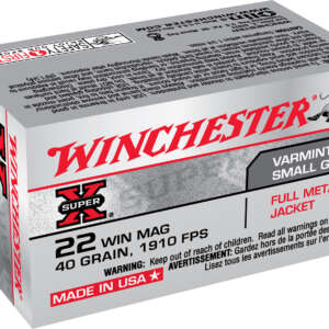 WIN 22M 40GR FMJ 50RD