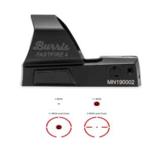 BURRIS OPTICS FASTFIRE IV MULTI-RETICLE