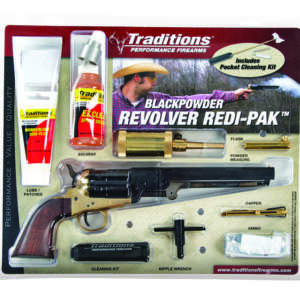TRADITIONS 1851 NAVY .44 BL/WD PKG BRASS