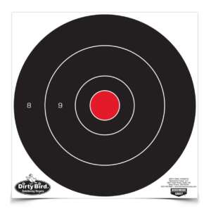 Birchwood Casey Dirty Bird 12" Bull's-Eye Target 100/ct