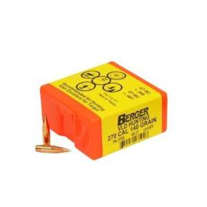 Berger Match Grade Hunting Bullets .270 cal .277" 140 gr VLD Hunter 100/ct
